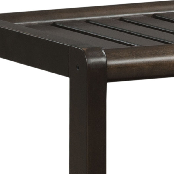 Red Barrel Studio® Hales Solid Wood Storage Bench & Reviews Wayfair